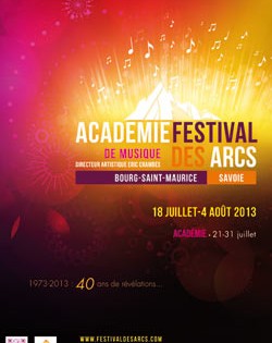 Festival de musique les Arcs 2013
